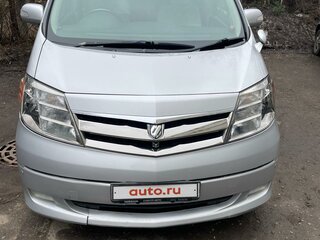 2007 Toyota Alphard I Рестайлинг, серебристый, 1840000 рублей, вид 2