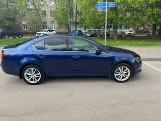 2017 Skoda Octavia III (A7) Рестайлинг, синий, 1500000 рублей, вид 2