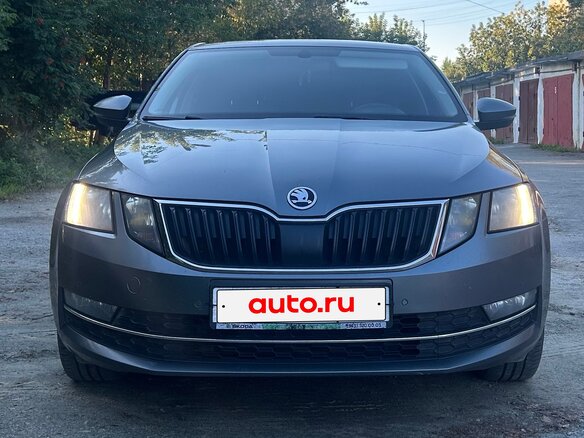 2019 Skoda Octavia III (A7) Рестайлинг, серый, 1700000 рублей