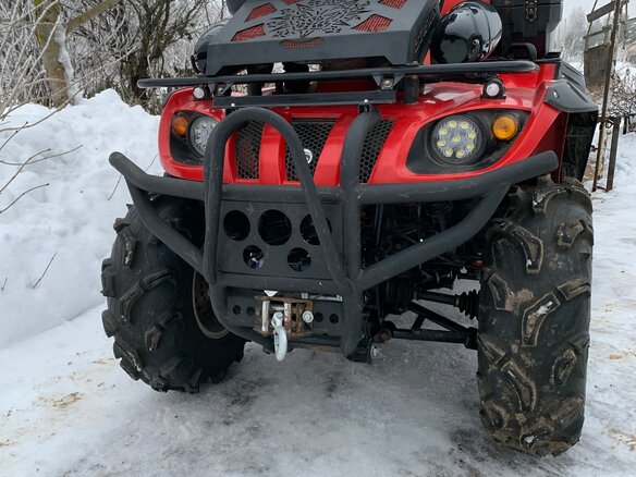 2014 Stels ATV-500, красный, 550000 рублей - вид 7