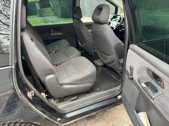 2001 Volkswagen Sharan I Рестайлинг, чёрный, 290000 рублей - вид 15
