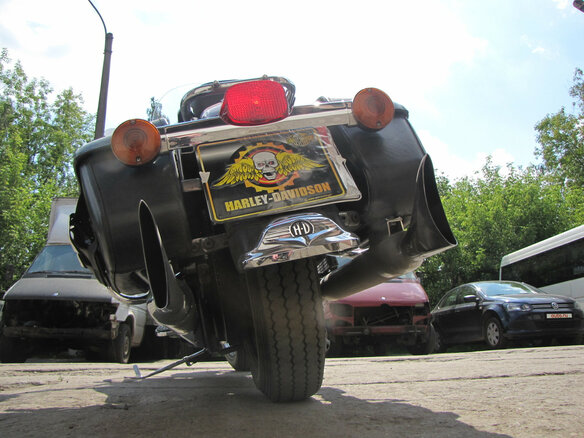 1999 Harley-Davidson Road King, красный - вид 2