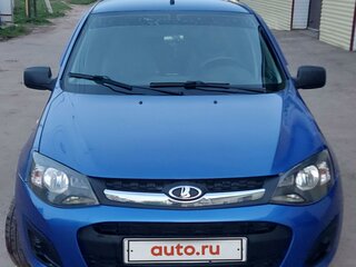 2018 Lada (ВАЗ) Kalina II, синий, 670000 рублей, вид 1