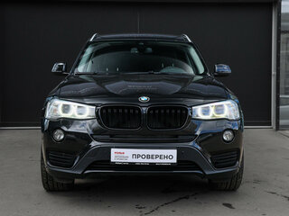 2015 BMW X3 28i xDrive II (F25) Рестайлинг, чёрный, 1950000 рублей, вид 2