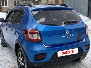 2021 Renault Sandero Stepway II Рестайлинг, синий, 1360000 рублей, вид 2