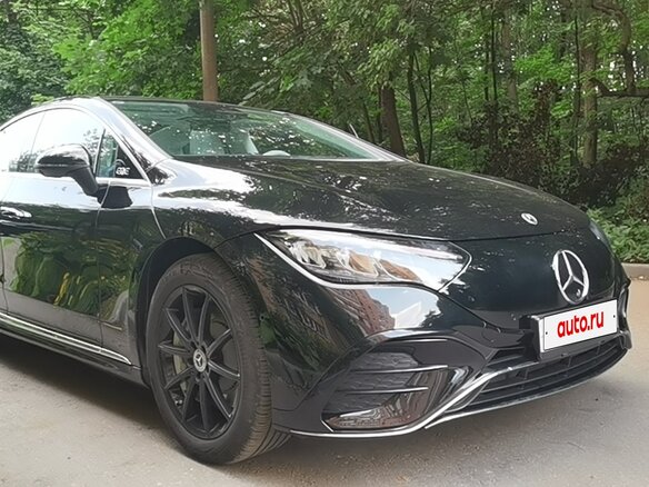 2022 Mercedes-Benz EQE 350+, чёрный, 6500000 рублей - вид 9