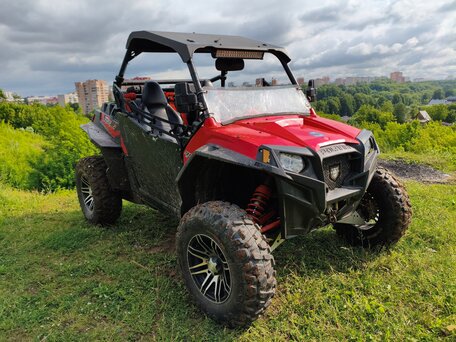 2013 Polaris RZR 900, красный, 850000 рублей, вид 1