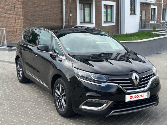 2019 Renault Espace V, чёрный, 1993488 рублей - вид 3