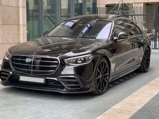 2022 Mercedes-Benz S-Класс 580 Long 4MATIC VII (W223), чёрный, 18000000 рублей, вид 3