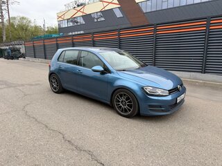 2013 Volkswagen Golf VII, голубой, 1290000 рублей, вид 3