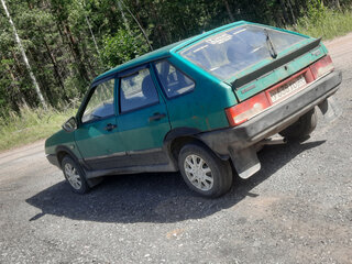 1999 Lada (ВАЗ) 2109, зелёный, 90000 рублей, вид 2