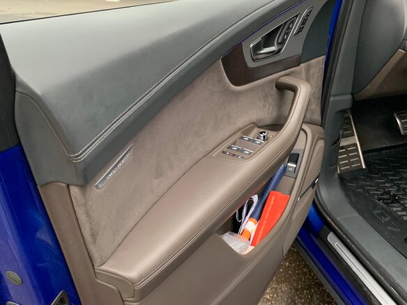 2016 Audi Q7 II (4M), синий - вид 8