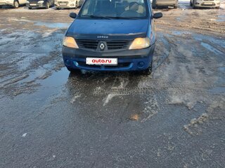 2007 Renault Logan I, синий, 175000 рублей, вид 1