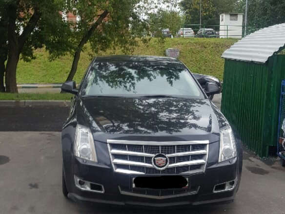 2008 Cadillac CTS II, чёрный