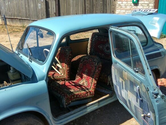 1967 ЗАЗ 965, голубой, 300000 рублей - вид 4