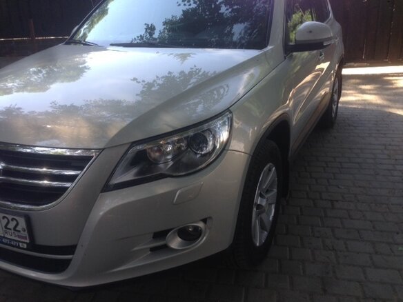 2010 Volkswagen Tiguan I, жёлтый, 1300000 рублей - вид 6