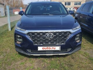 2020 Hyundai Santa Fe IV, голубой, 2620000 рублей, вид 1