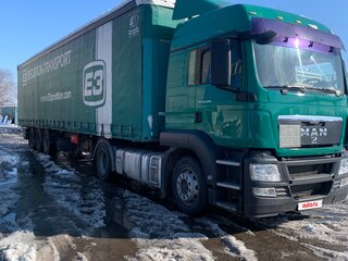 2011 MAN TGS, зелёный, 2900000 рублей, вид 1