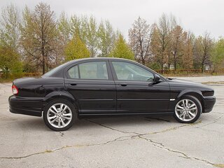 2006 Jaguar X-Type I, чёрный, 1500000 рублей, вид 3