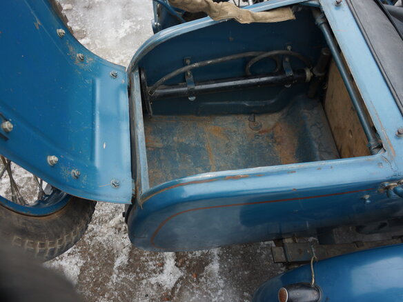 1960 Урал M-61, синий - вид 21