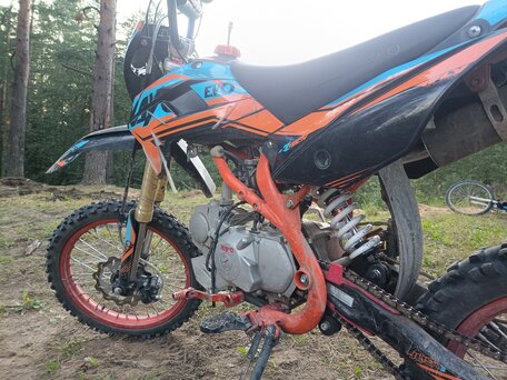 2024 Kayo Evolution YX125EM, оранжевый, 70000 рублей, вид 5