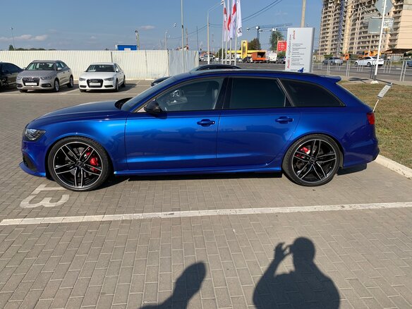 2014 Audi RS 6 III (C7), синий - вид 5