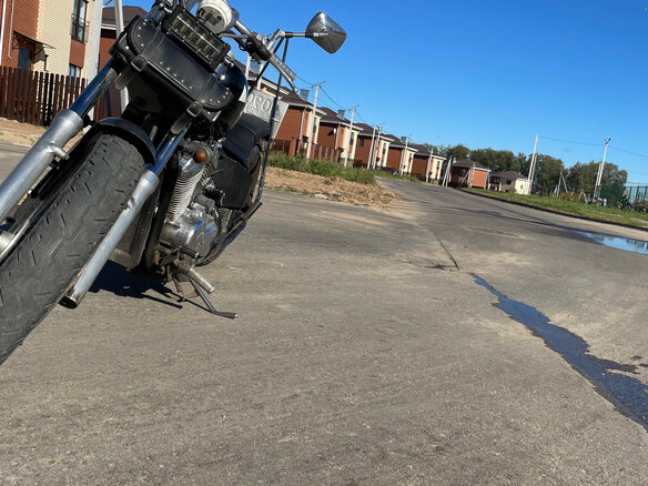 1996 Honda Steed 400, чёрный, 200000 рублей - вид 16
