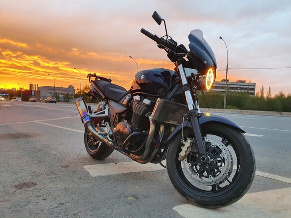 2007 Suzuki GSX 1400, синий
