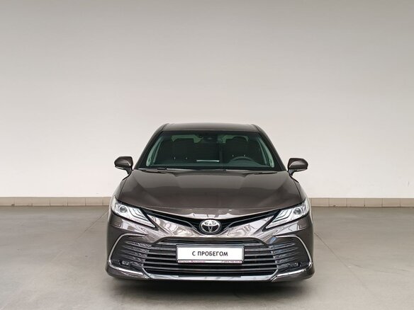 2021 Toyota Camry VIII (XV70) Рестайлинг, коричневый - вид 7