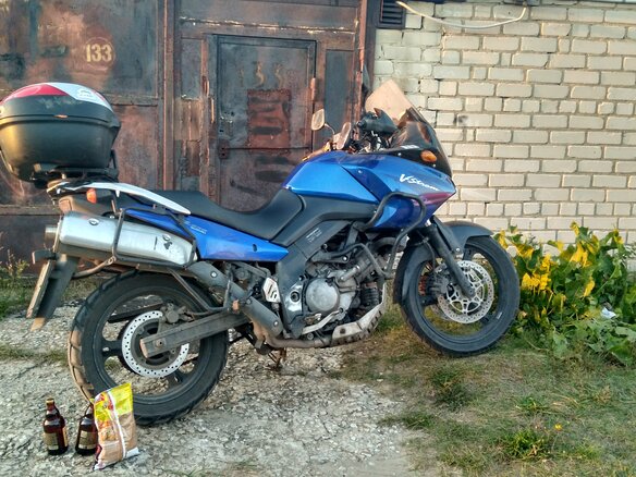 2005 Suzuki V-Strom DL 650, синий - вид 2