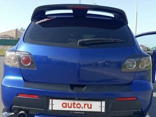 2006 Mazda 3 I (BK) Рестайлинг, синий, 600000 рублей, вид 4