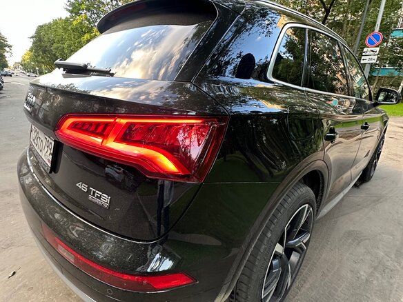 2019 Audi Q5 II (FY), чёрный, 4350000 рублей - вид 5