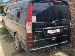 2006 Mercedes-Benz Vito 120 CDI L3 II (W639), чёрный, 2100000 рублей, вид 2
