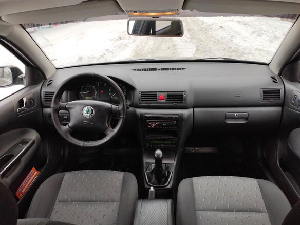 2008 Skoda Octavia I (A4) Рестайлинг, чёрный - вид 5