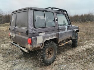 1987 Toyota Land Cruiser Prado 70 Series, фиолетовый, 1000000 рублей, вид 5
