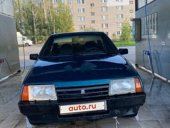 1996 Lada (ВАЗ) 21099, зелёный, 80000 рублей - вид 2
