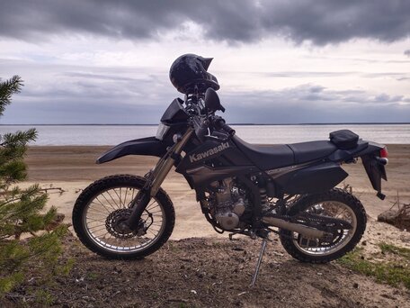 2010 Kawasaki KLX 250, чёрный, 350000 рублей, вид 1