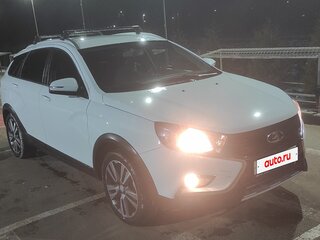 2021 Lada (ВАЗ) Vesta SW Cross I, белый, 1350000 рублей, вид 3