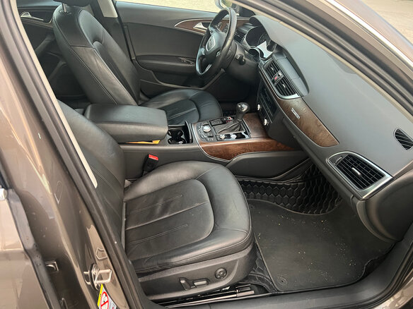2013 Audi A6 IV (C7), серый, 1700000 рублей - вид 7