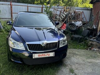 2013 Skoda Octavia II (A5) Рестайлинг, синий, 1150000 рублей, вид 3