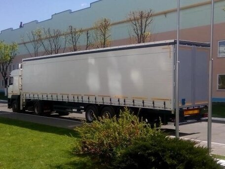2022 МАЗ Полуприцеп тентованный, серебристый, 3500000 рублей, вид 1