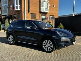 2013 Porsche Cayenne S Diesel II (958), синий, 3150000 рублей, вид 3