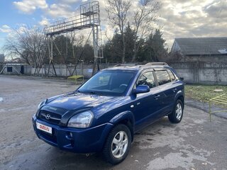 2007 Hyundai Tucson I, синий, 750000 рублей, вид 1
