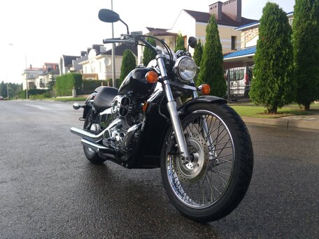 2009 Honda VT 750, чёрный, 427087 рублей, вид 3