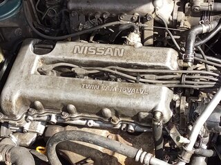 1989 Nissan Bluebird VIII (T12, T72), синий, 330000 рублей, вид 4