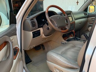 2006 Lexus LX 470 II Рестайлинг, белый, 3250000 рублей, вид 5