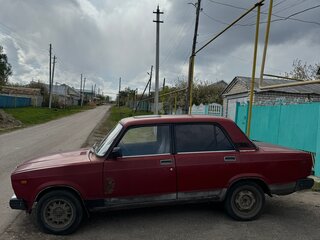 1991 Lada (ВАЗ) 2107, красный, 555000 рублей, вид 4