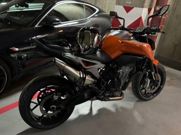 2018 KTM 790 Duke, оранжевый, 690000 рублей - вид 10