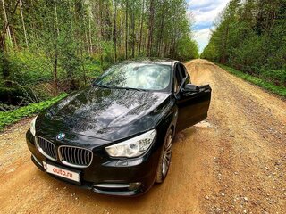 2009 BMW 5 серии Gran Turismo 530d VI (F10/F11/F07), чёрный, 1650000 рублей, вид 2