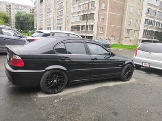 2001 BMW 3 серии 316i IV (E46), чёрный, 730000 рублей, вид 4